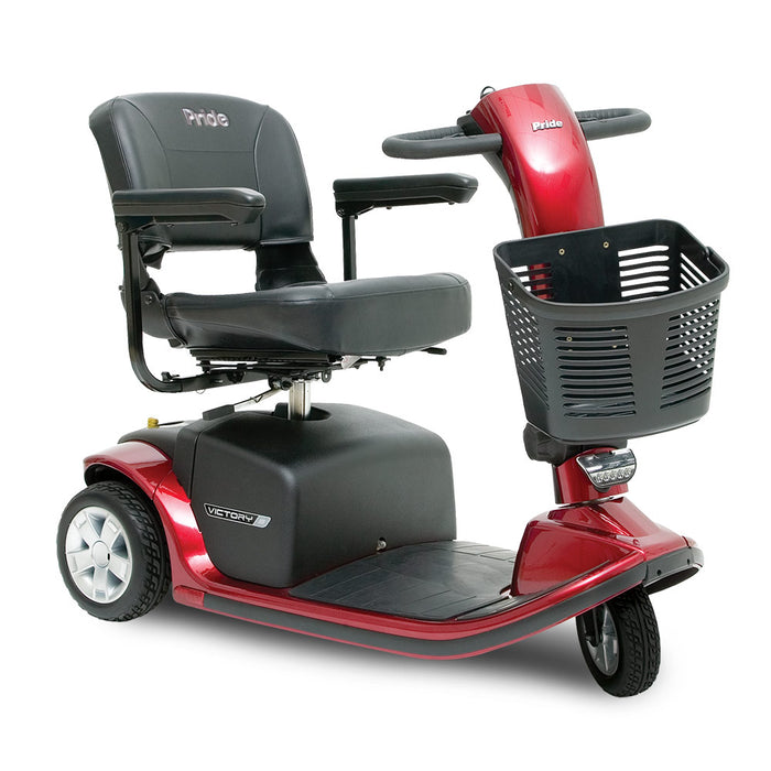 Pride Victory 9 3-Wheel Scooter (9" Tires) || FDA Class II Medical Device