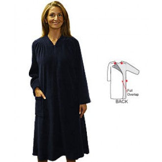 Silvert's Open Back Fleece Robe